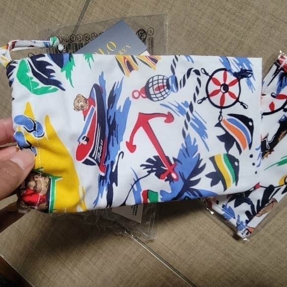 Polo Ralph lauren NWT Oxford mask. - Picture 5 of 6